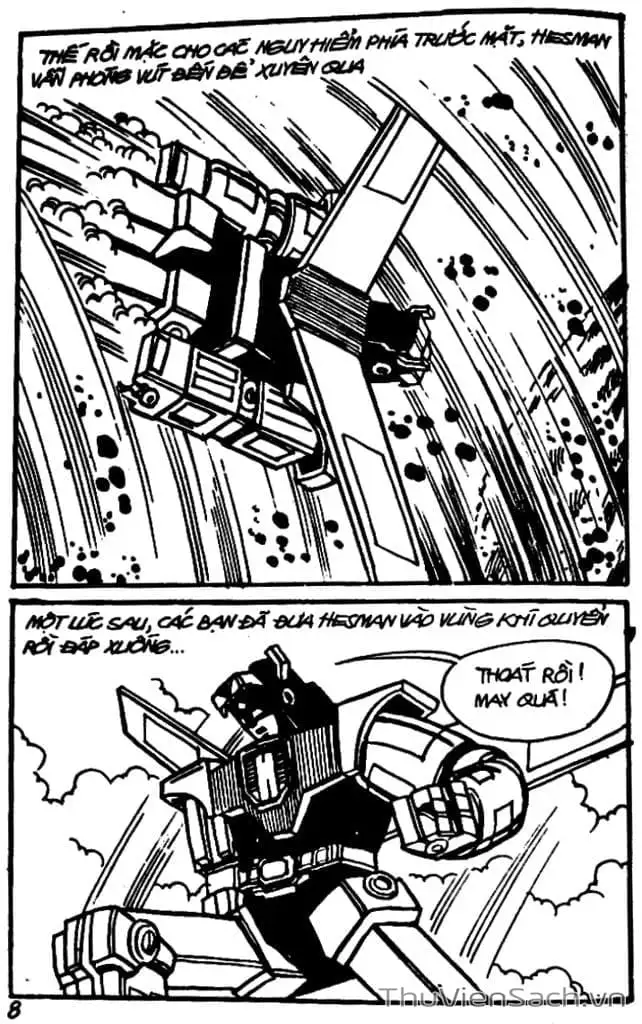 Truyện Tranh Dũng Sĩ Hesman trang 4