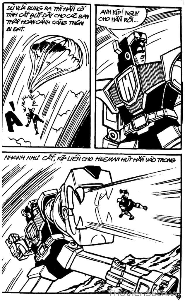 Truyện Tranh Dũng Sĩ Hesman trang 4