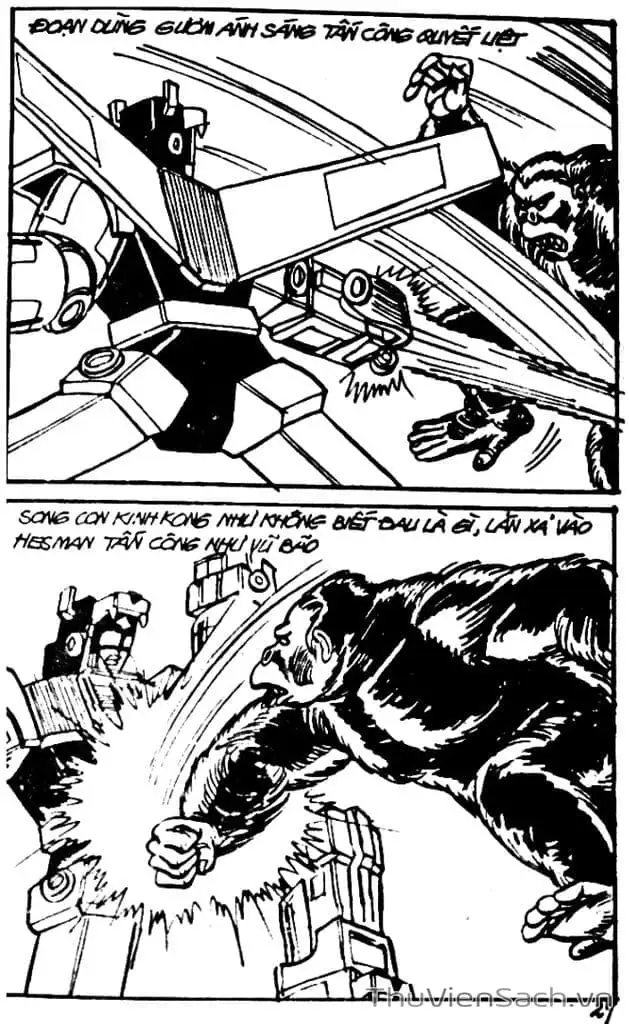 Truyện Tranh Dũng Sĩ Hesman trang 4