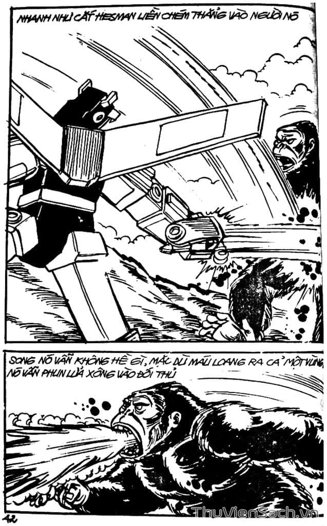 Truyện Tranh Dũng Sĩ Hesman trang 4