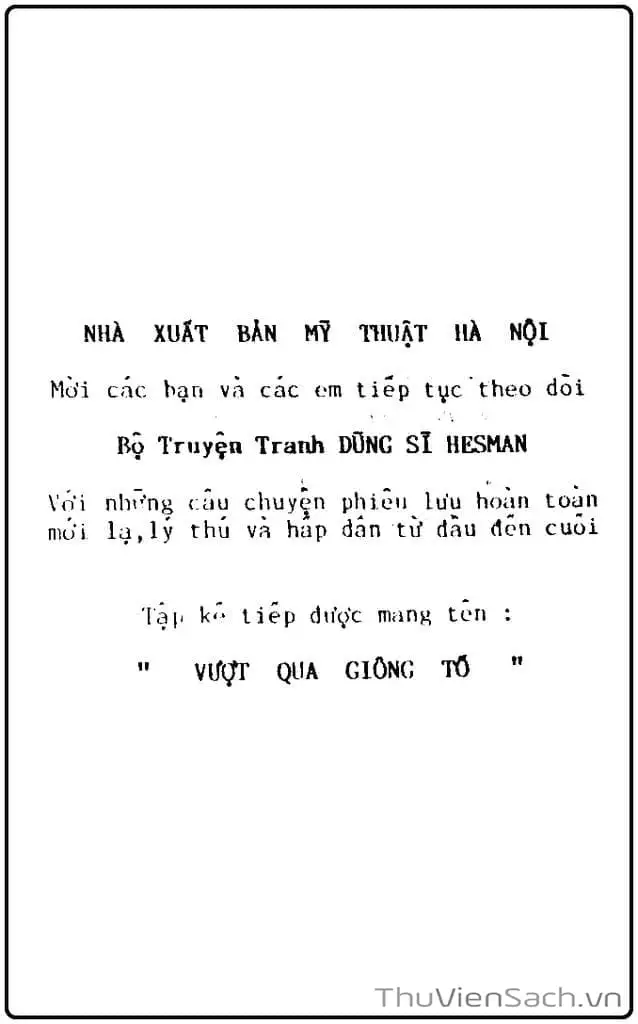 Truyện Tranh Dũng Sĩ Hesman trang 4