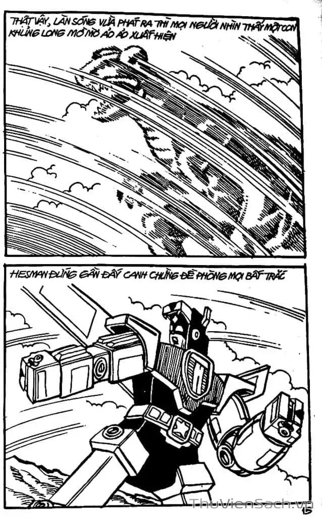 Truyện Tranh Dũng Sĩ Hesman trang 4