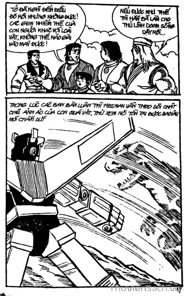 Truyện Tranh Dũng Sĩ Hesman trang 4