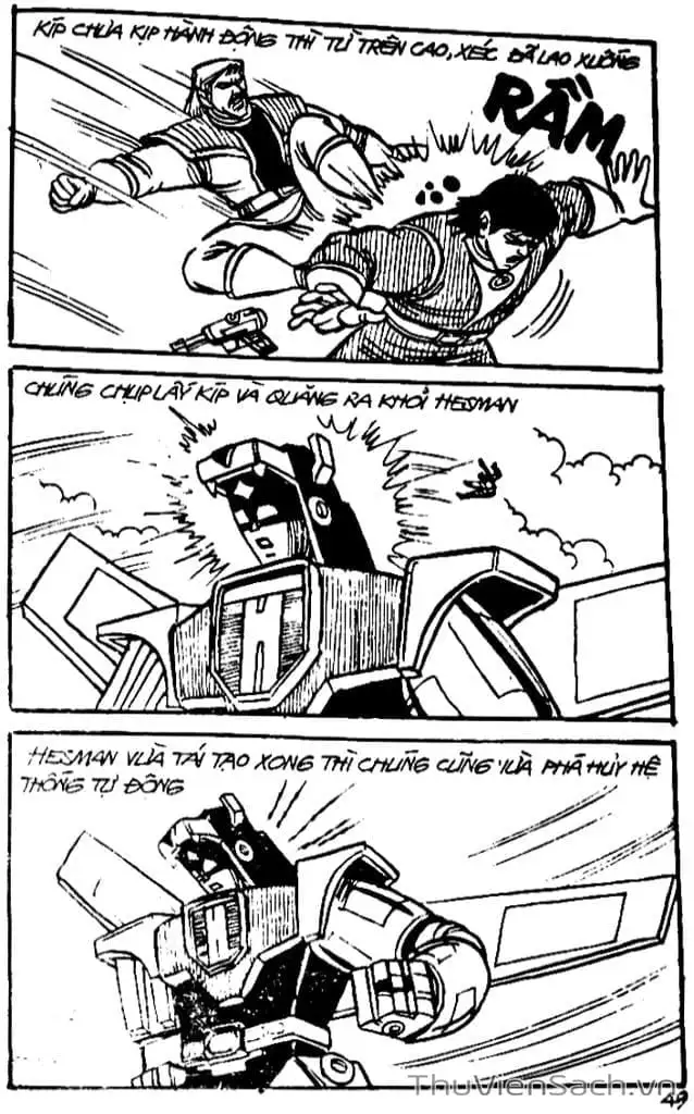 Truyện Tranh Dũng Sĩ Hesman trang 4