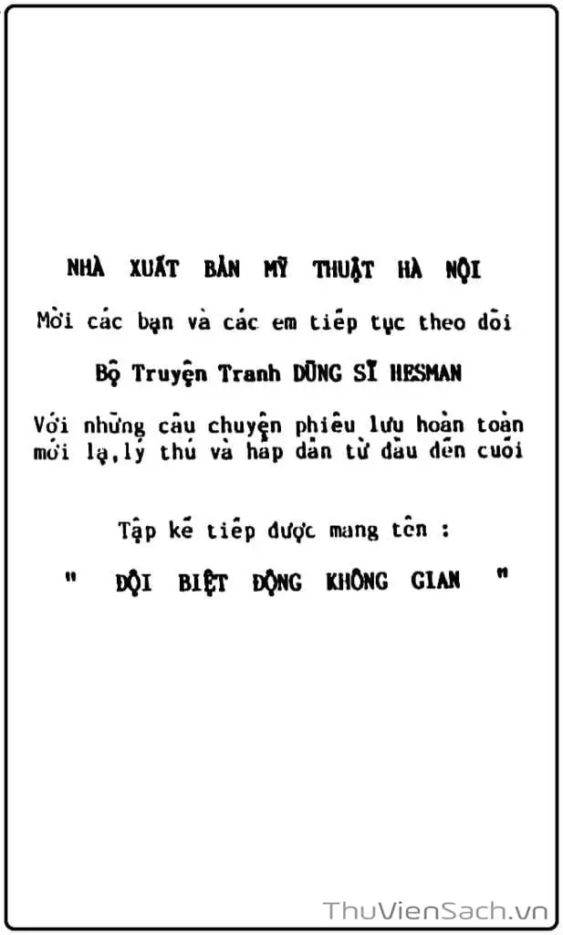 Truyện Tranh Dũng Sĩ Hesman trang 4