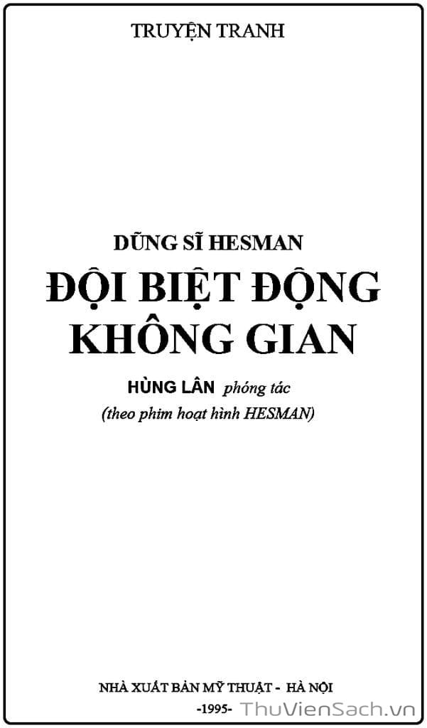 Truyện Tranh Dũng Sĩ Hesman trang 4