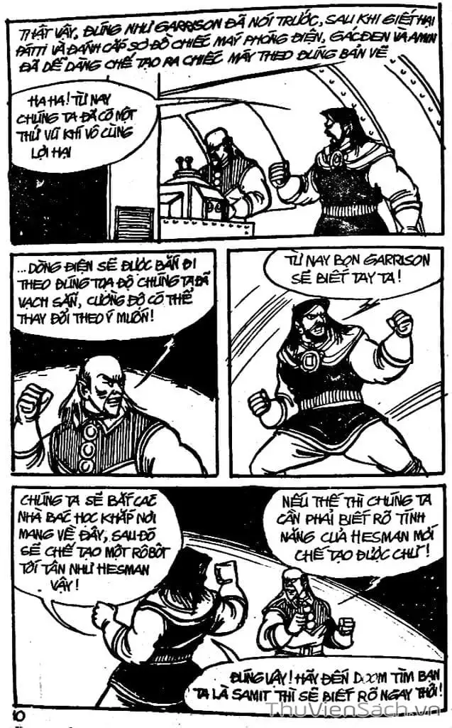 Truyện Tranh Dũng Sĩ Hesman trang 4