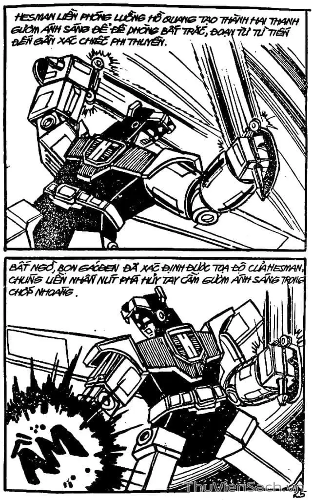 Truyện Tranh Dũng Sĩ Hesman trang 4