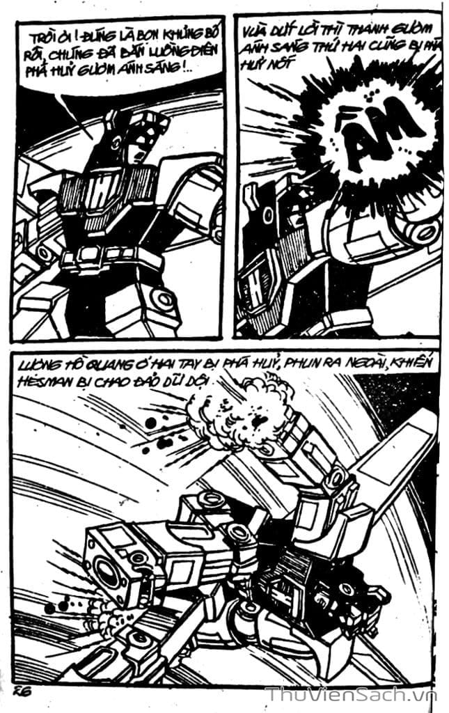 Truyện Tranh Dũng Sĩ Hesman trang 4