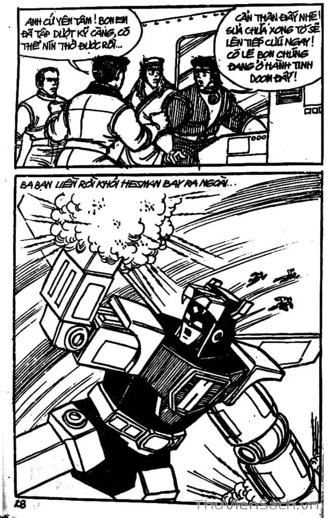 Truyện Tranh Dũng Sĩ Hesman trang 4