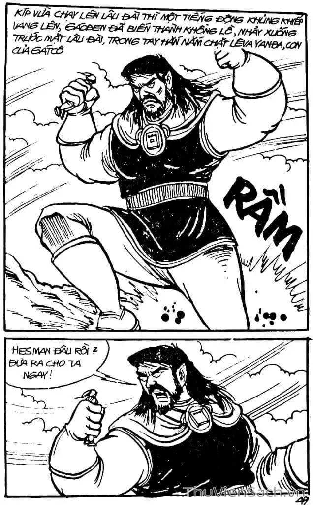 Truyện Tranh Dũng Sĩ Hesman trang 4