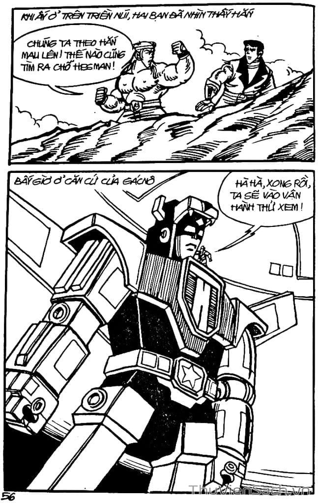 Truyện Tranh Dũng Sĩ Hesman trang 4