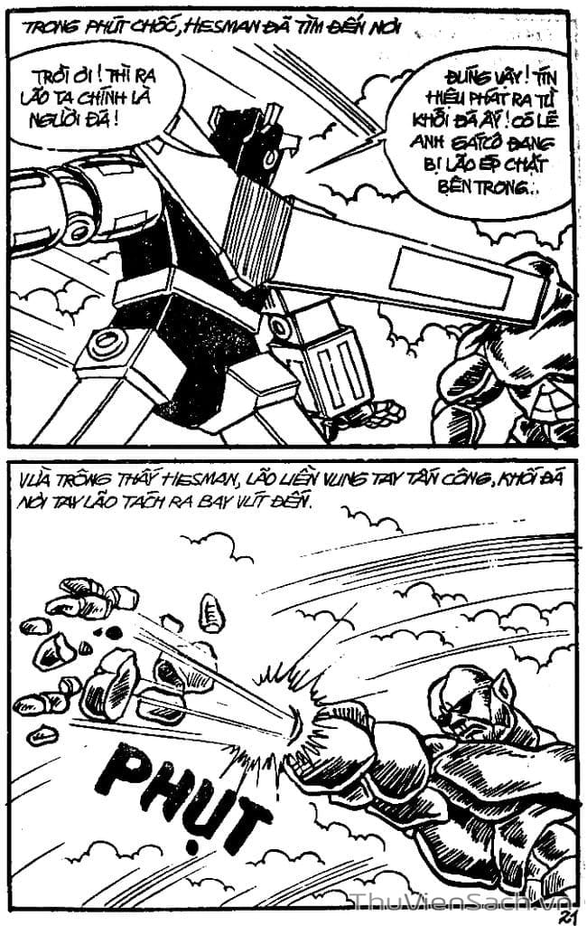 Truyện Tranh Dũng Sĩ Hesman trang 4
