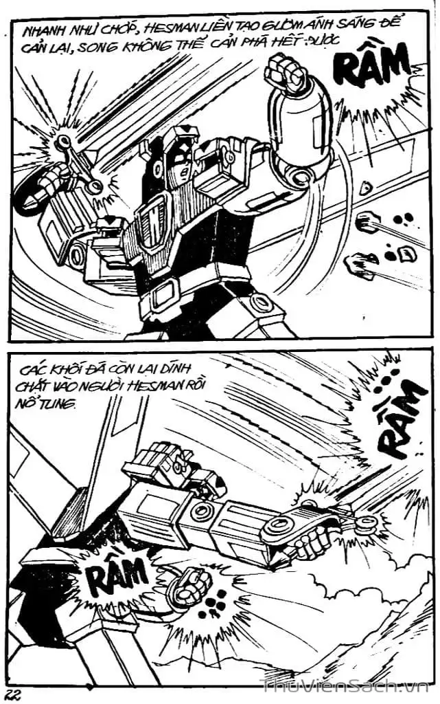 Truyện Tranh Dũng Sĩ Hesman trang 4