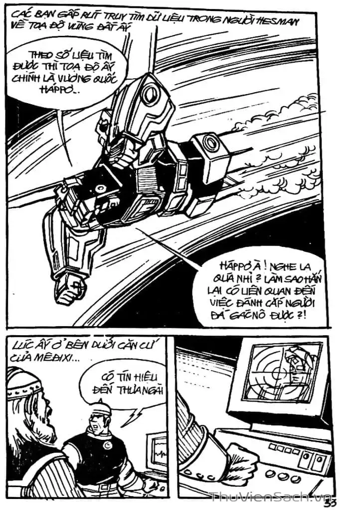 Truyện Tranh Dũng Sĩ Hesman trang 4