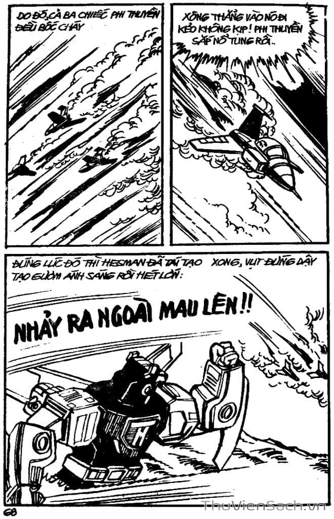Truyện Tranh Dũng Sĩ Hesman trang 4