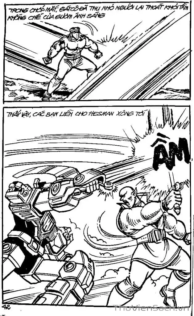 Truyện Tranh Dũng Sĩ Hesman trang 4