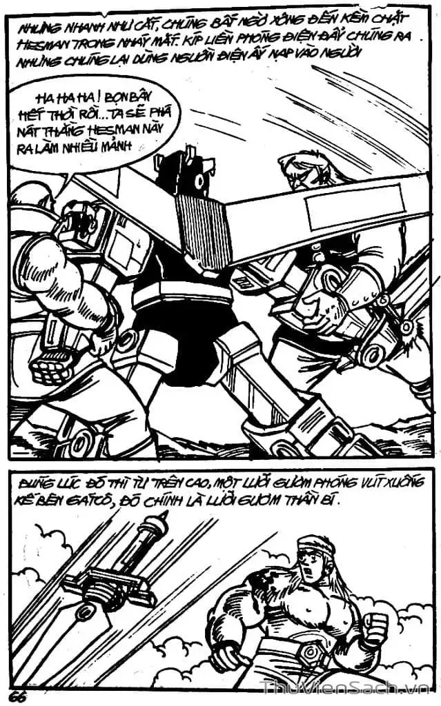 Truyện Tranh Dũng Sĩ Hesman trang 4