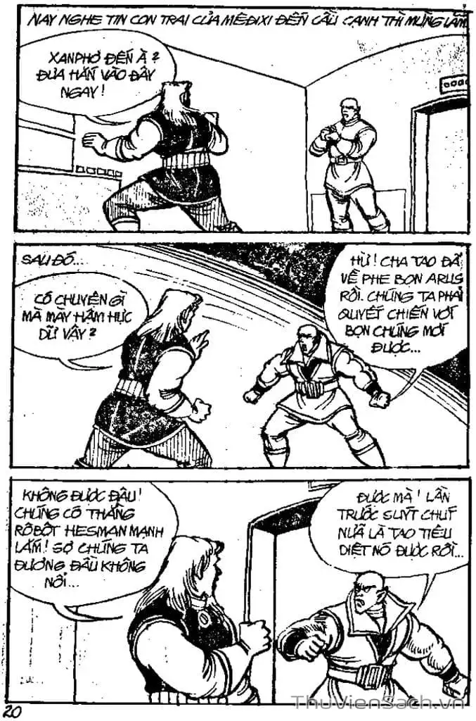Truyện Tranh Dũng Sĩ Hesman trang 4