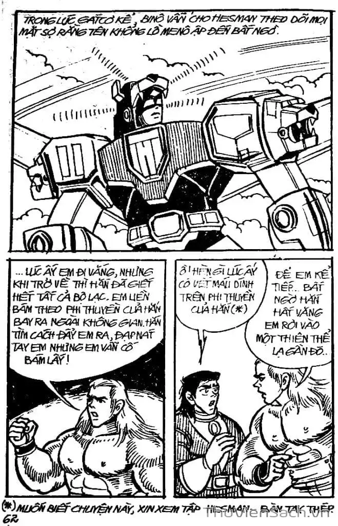 Truyện Tranh Dũng Sĩ Hesman trang 4