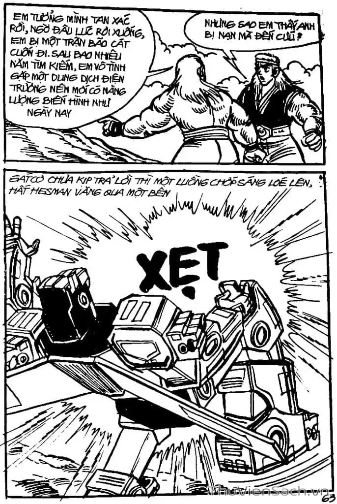 Truyện Tranh Dũng Sĩ Hesman trang 4