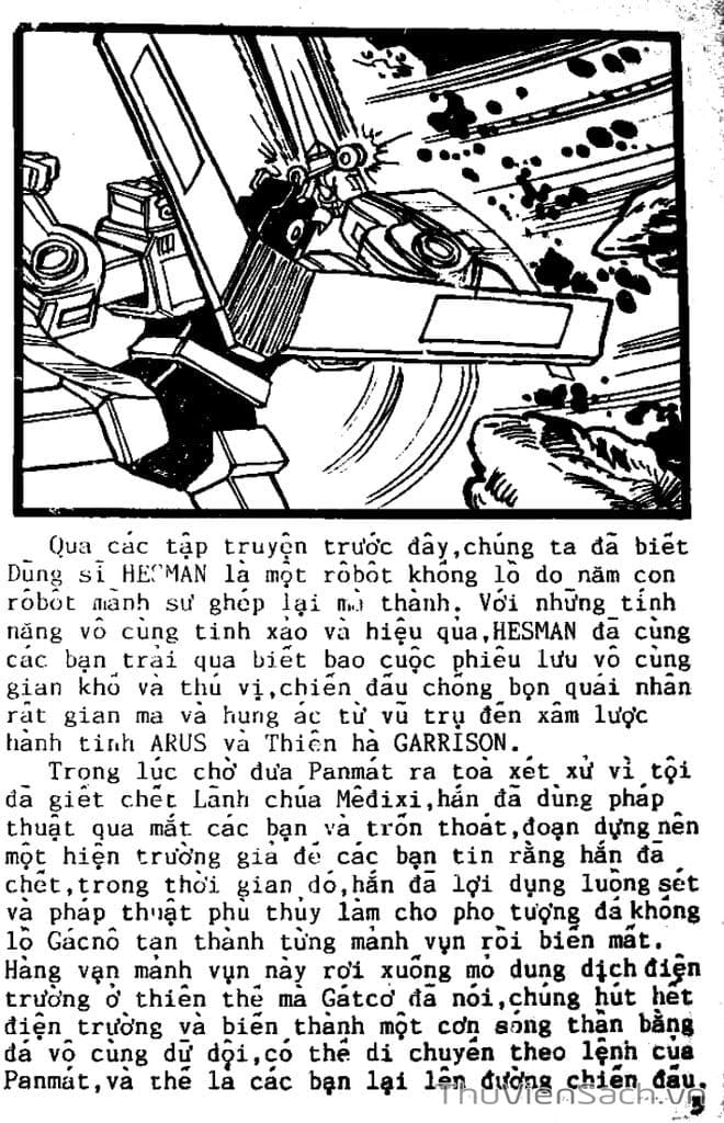 Truyện Tranh Dũng Sĩ Hesman trang 4