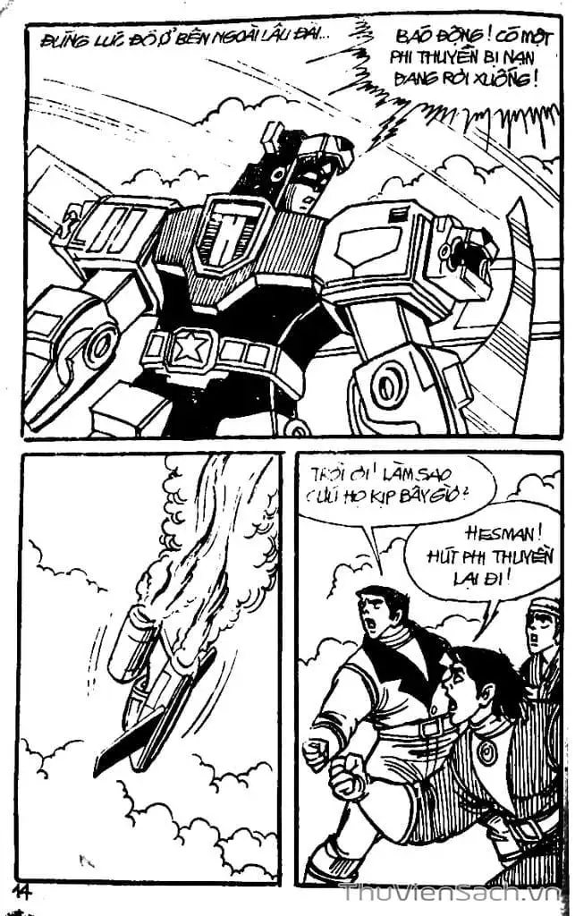 Truyện Tranh Dũng Sĩ Hesman trang 4