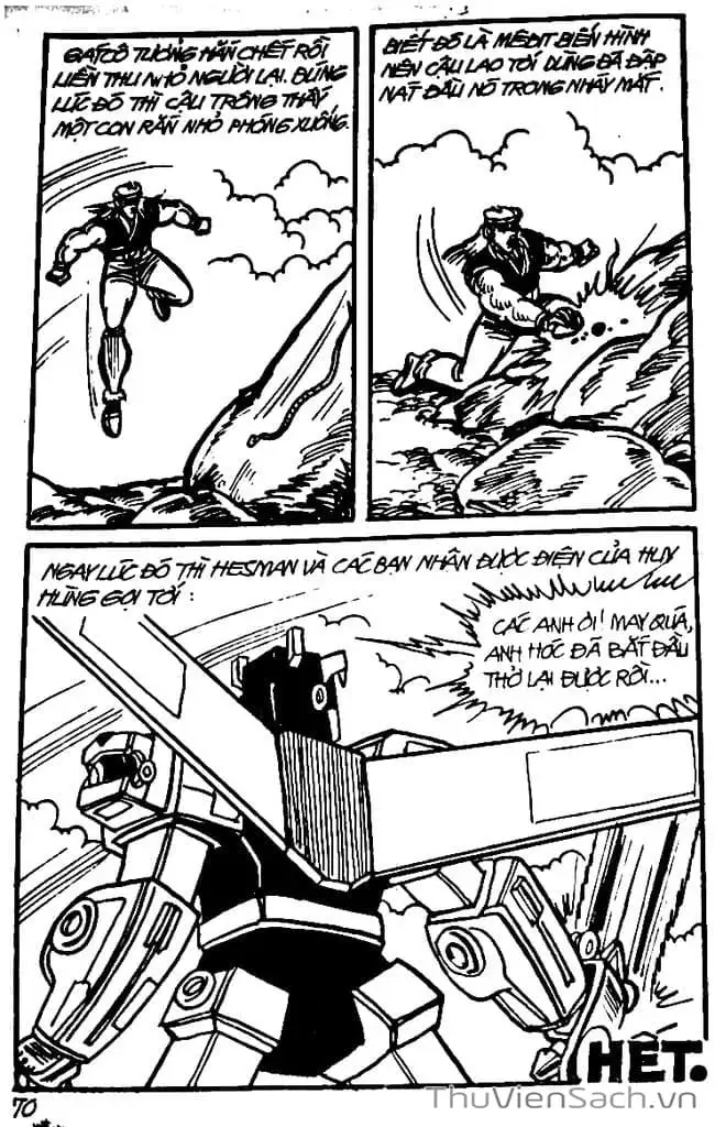 Truyện Tranh Dũng Sĩ Hesman trang 4