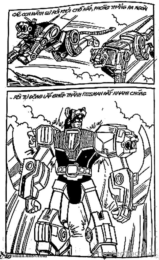 Truyện Tranh Dũng Sĩ Hesman trang 4