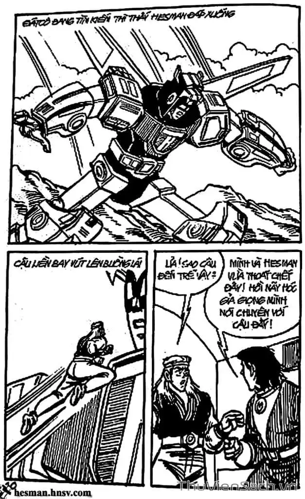 Truyện Tranh Dũng Sĩ Hesman trang 4