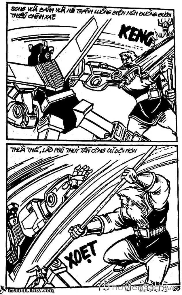 Truyện Tranh Dũng Sĩ Hesman trang 4