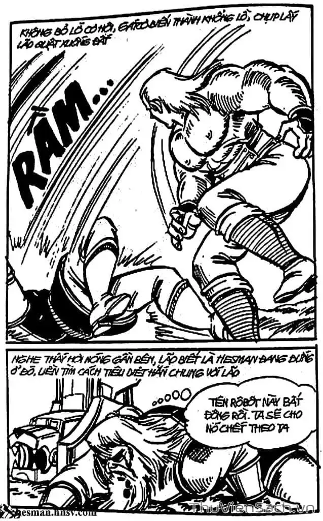 Truyện Tranh Dũng Sĩ Hesman trang 4