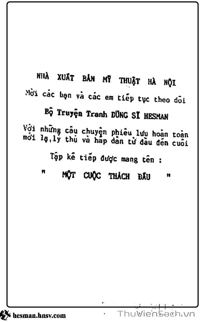 Truyện Tranh Dũng Sĩ Hesman trang 4