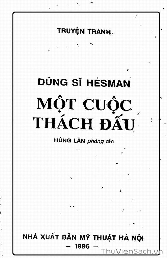 Truyện Tranh Dũng Sĩ Hesman trang 7315