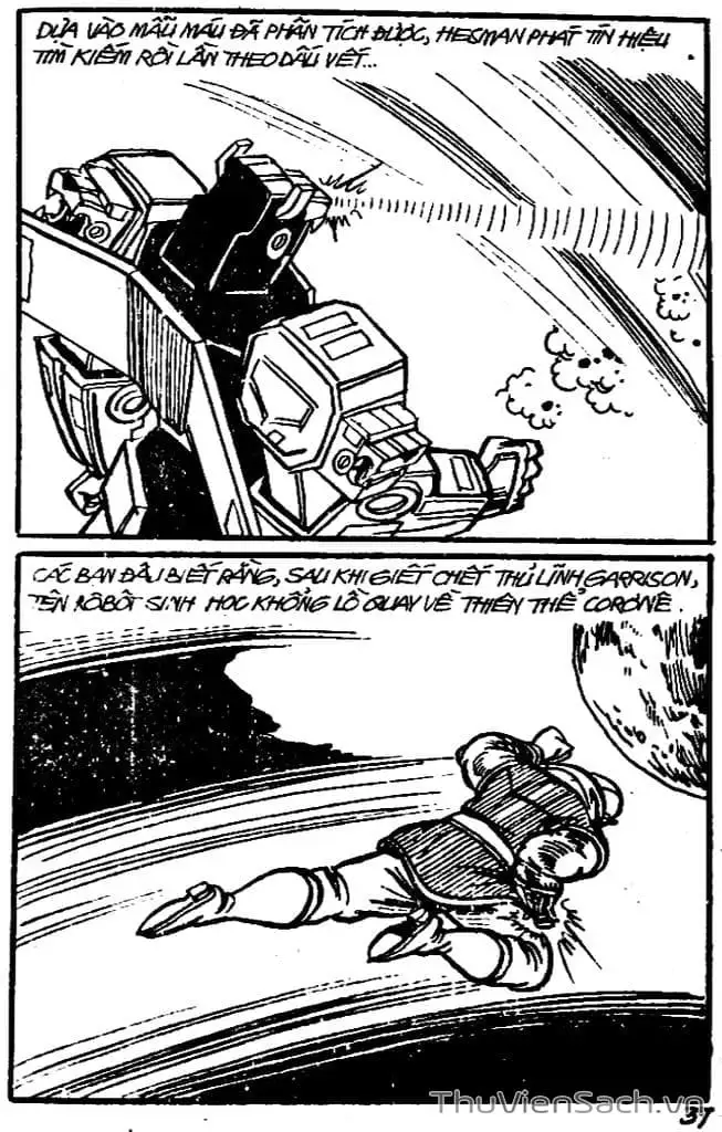 Truyện Tranh Dũng Sĩ Hesman trang 4