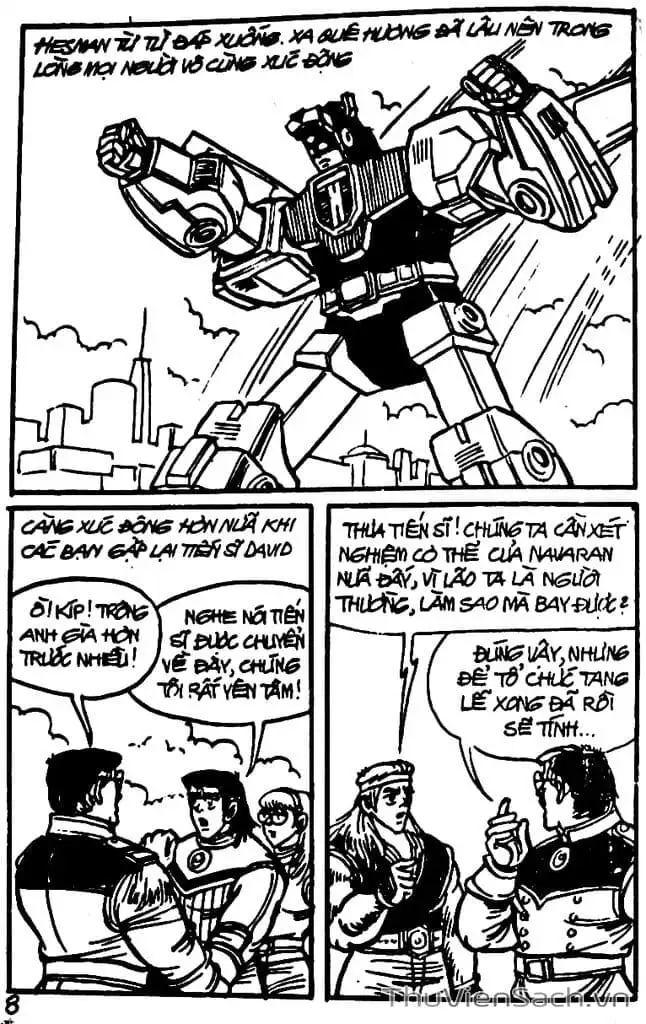 Truyện Tranh Dũng Sĩ Hesman trang 4