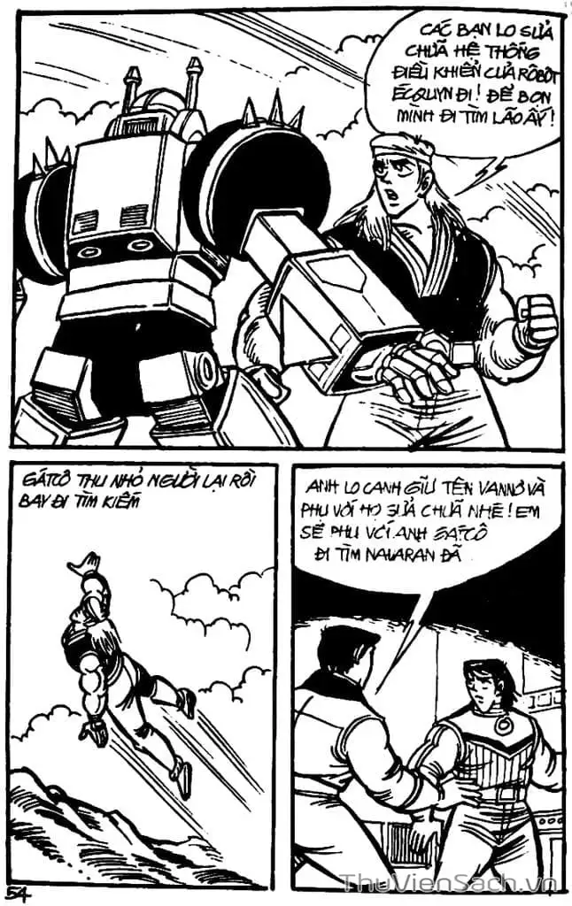 Truyện Tranh Dũng Sĩ Hesman trang 4