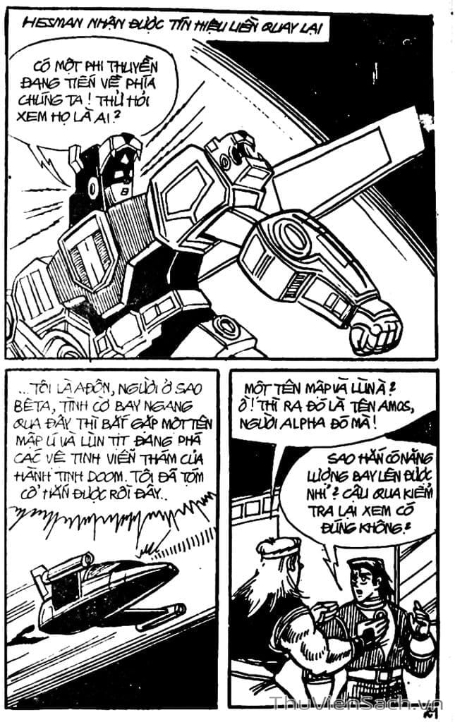 Truyện Tranh Dũng Sĩ Hesman trang 4