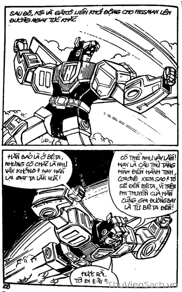 Truyện Tranh Dũng Sĩ Hesman trang 4