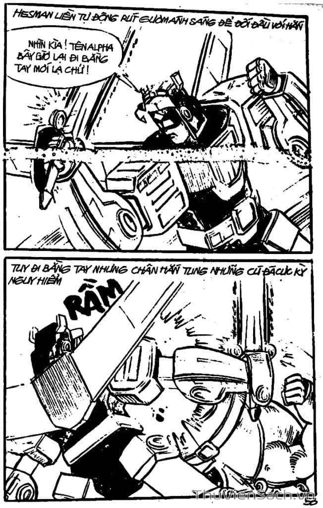 Truyện Tranh Dũng Sĩ Hesman trang 4