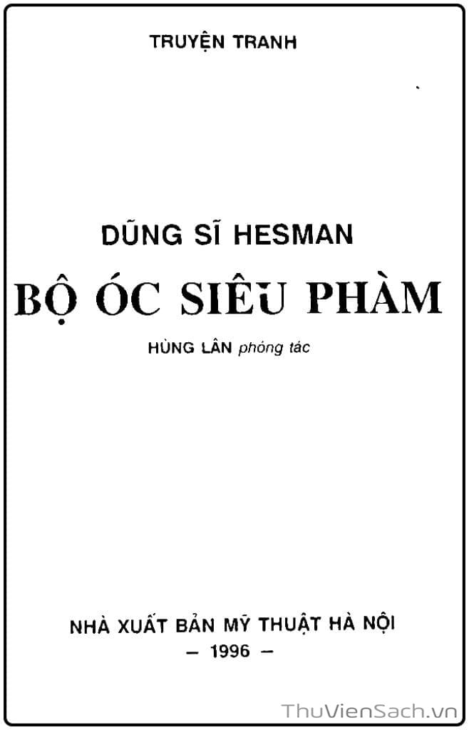 Truyện Tranh Dũng Sĩ Hesman trang 7525