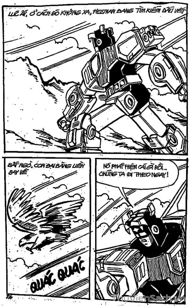 Truyện Tranh Dũng Sĩ Hesman trang 4