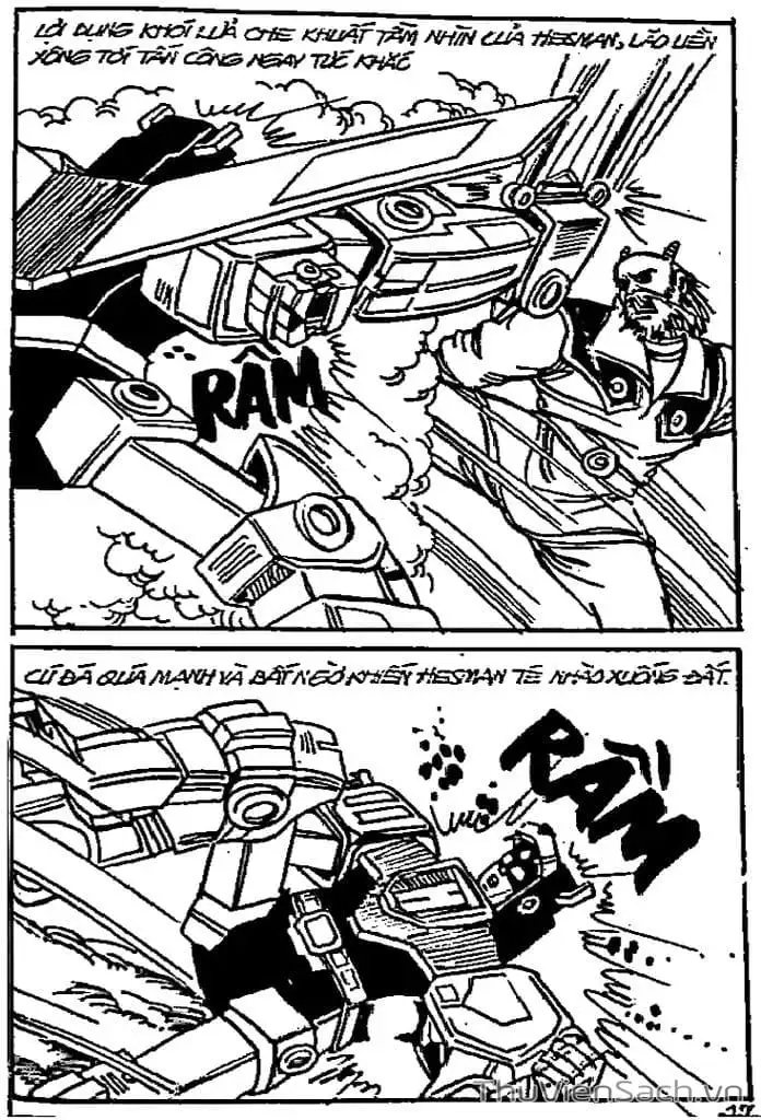 Truyện Tranh Dũng Sĩ Hesman trang 4