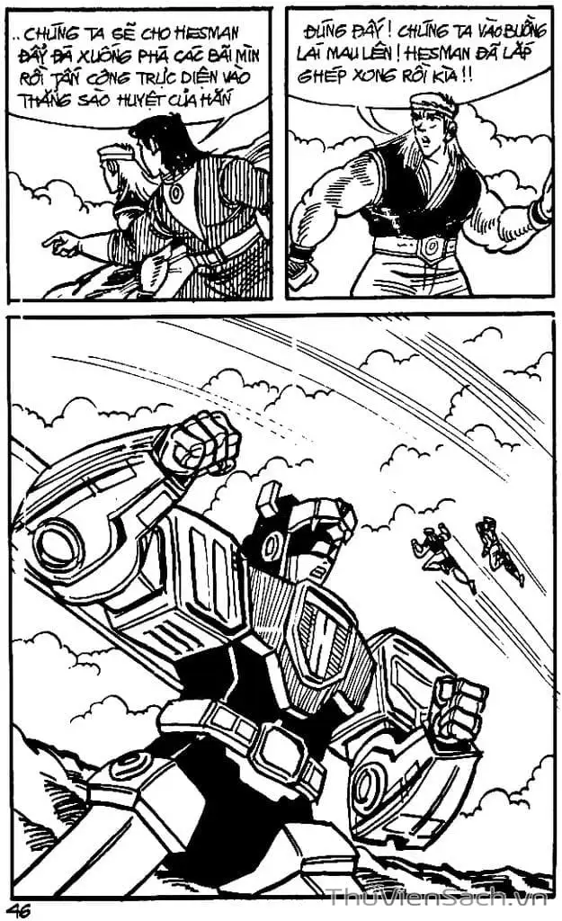 Truyện Tranh Dũng Sĩ Hesman trang 4