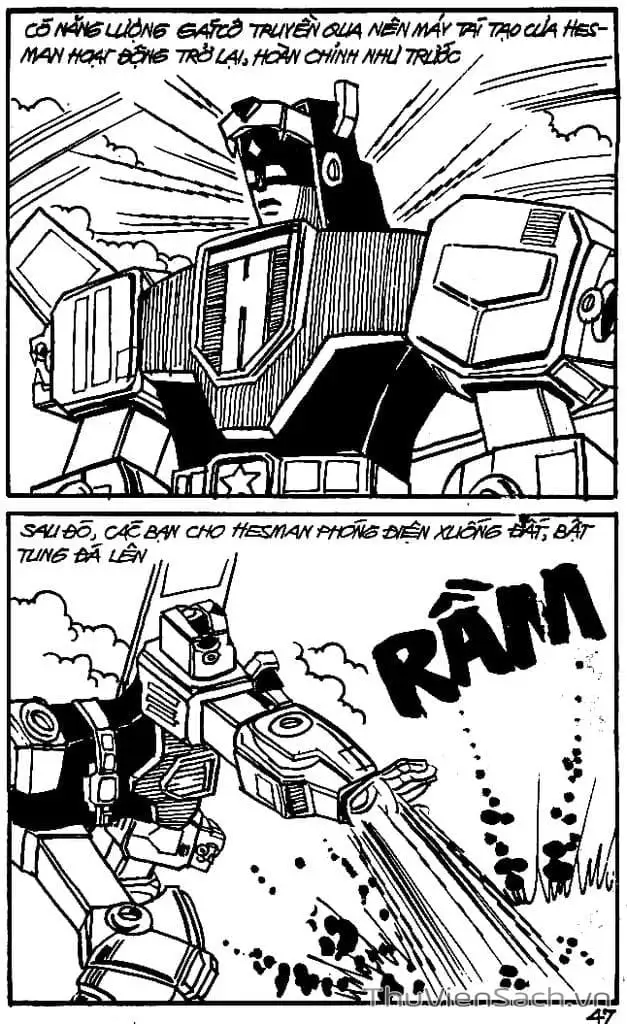 Truyện Tranh Dũng Sĩ Hesman trang 4