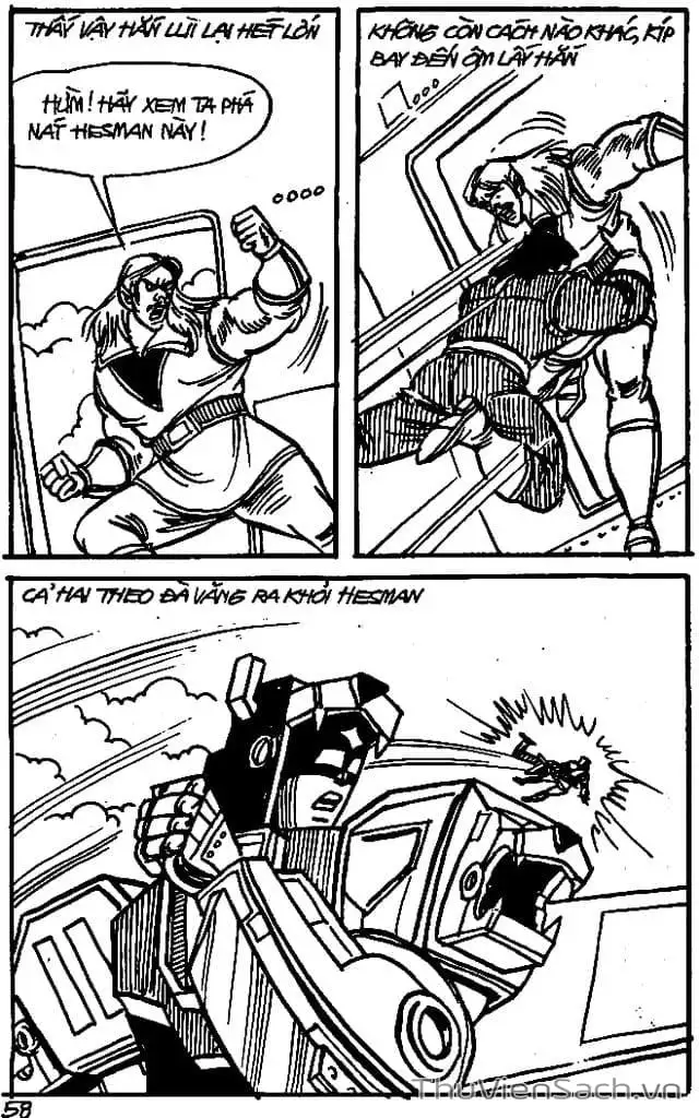 Truyện Tranh Dũng Sĩ Hesman trang 4