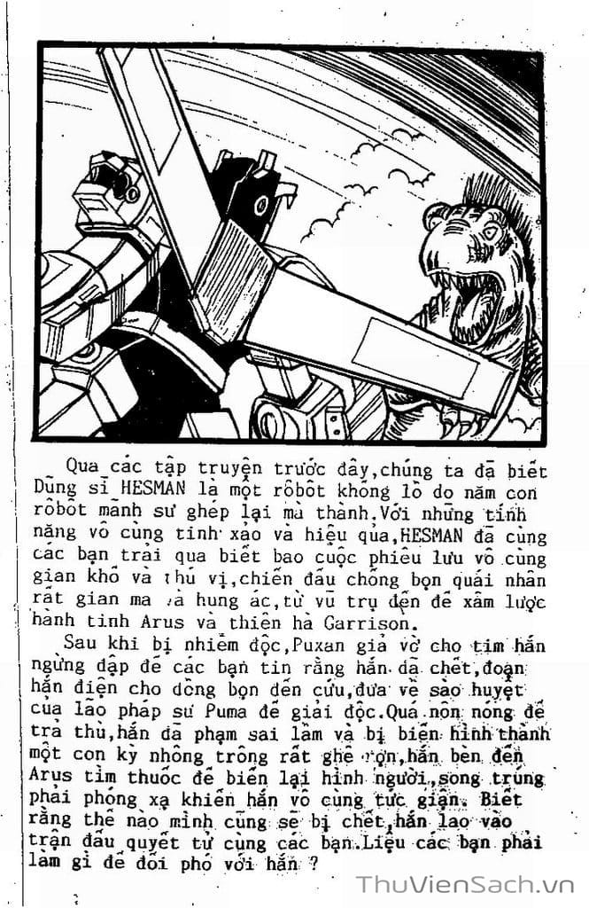 Truyện Tranh Dũng Sĩ Hesman trang 4