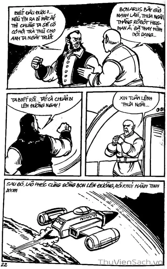 Truyện Tranh Dũng Sĩ Hesman trang 4