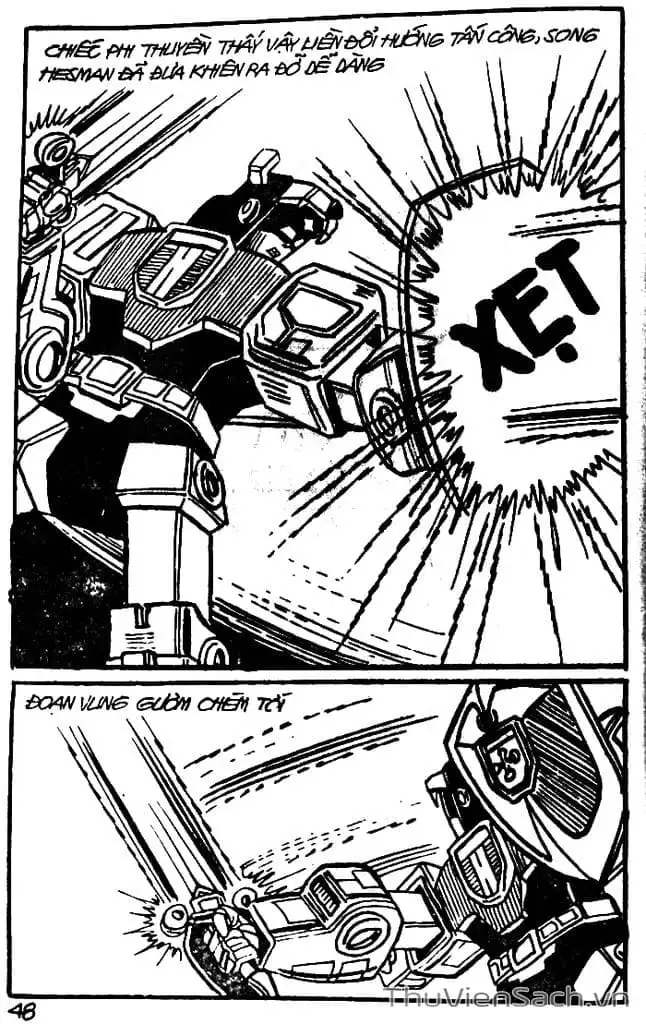 Truyện Tranh Dũng Sĩ Hesman trang 4