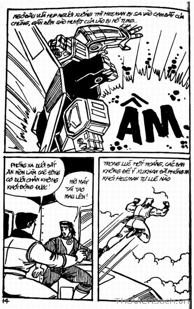 Truyện Tranh Dũng Sĩ Hesman trang 4
